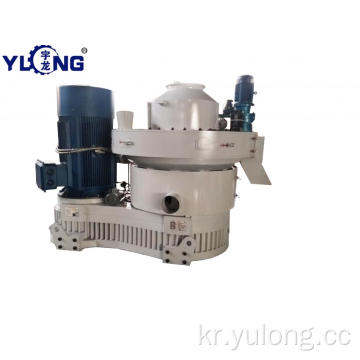 Yulong 3-4t / h 쌀 껍질 펠릿 생산 라인